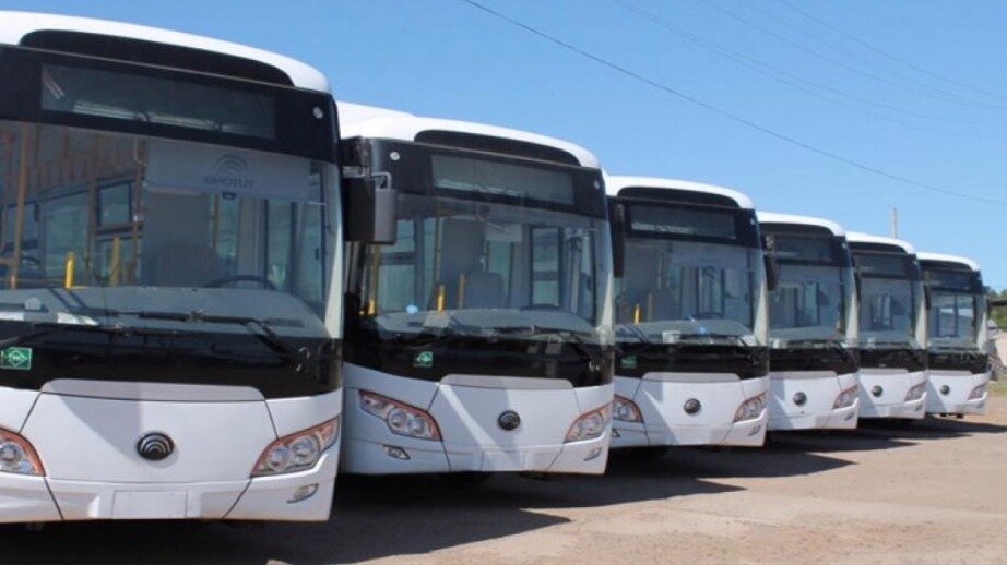 Остаться автобуса. Новые автобусы в Хабаровске.