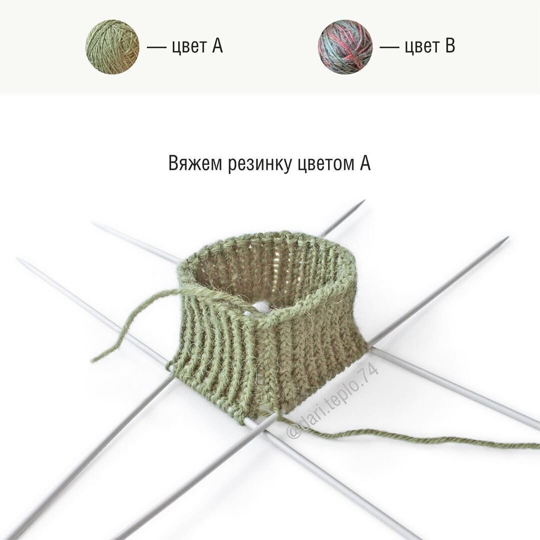 Носки методом Хеликс
