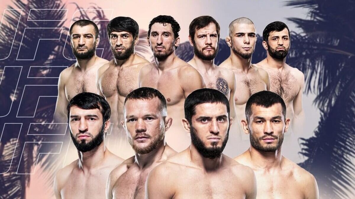    Красочная афиша UFC 280© UFC Russia