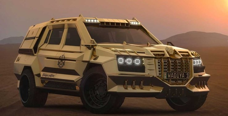 Внедорожник построен на базе Mercedes-Benz GLS