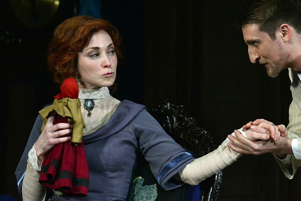     Анна Большова на сцене МХАТ им. Горького, 2020 г.  GLOBAL LOOK PRESS