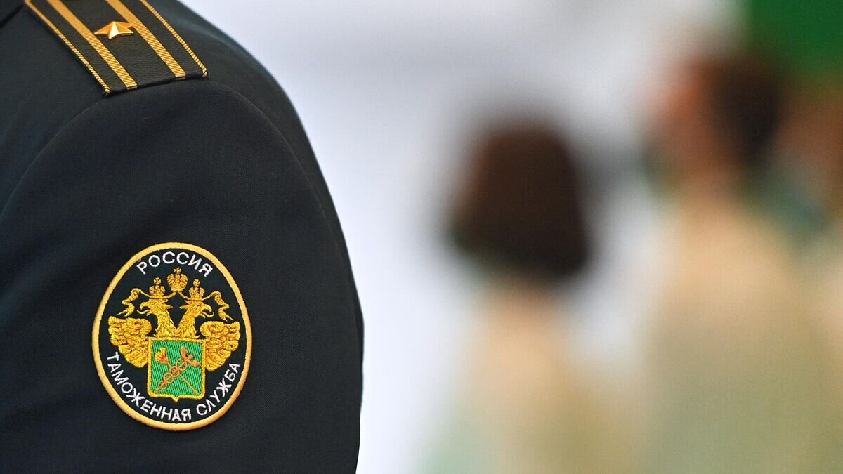   Шеврон сотрудника таможенной службы России© РИА Новости / Евгений Одиноков