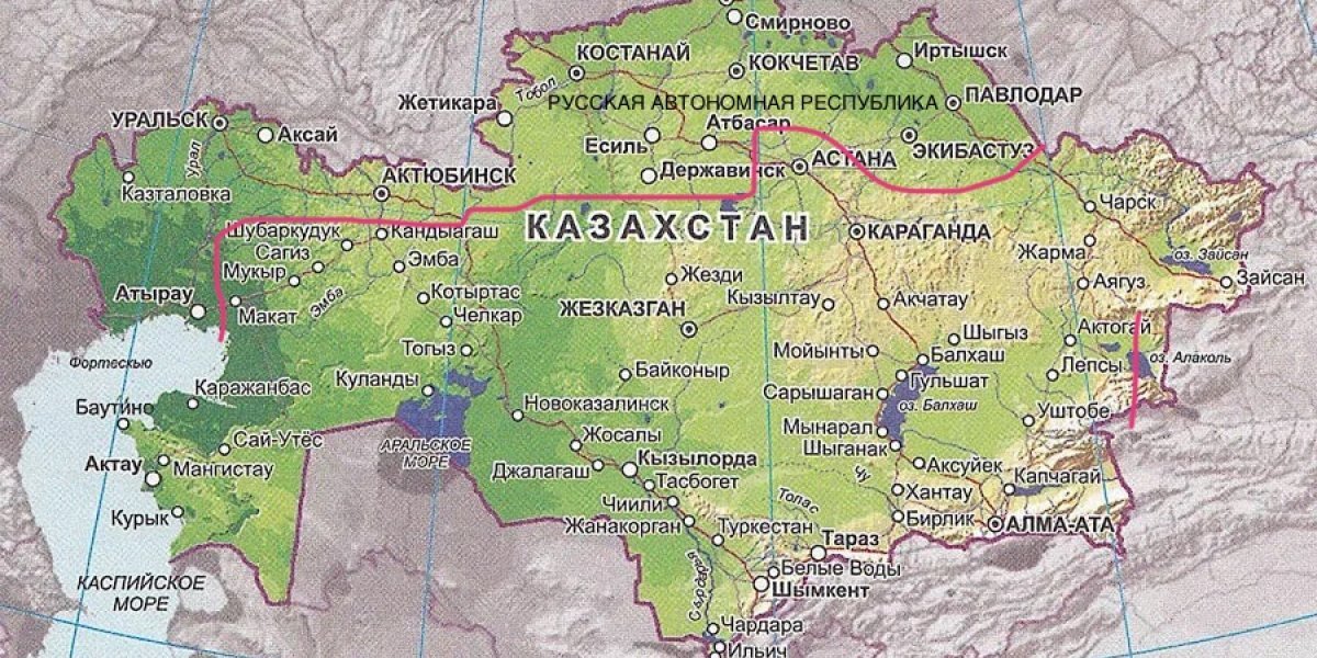 Казахстан территориальное. Карта Казахстана с городами. Географическая карта Казахстана. Областная карта Казахстана. Границы Казахстана на карте.