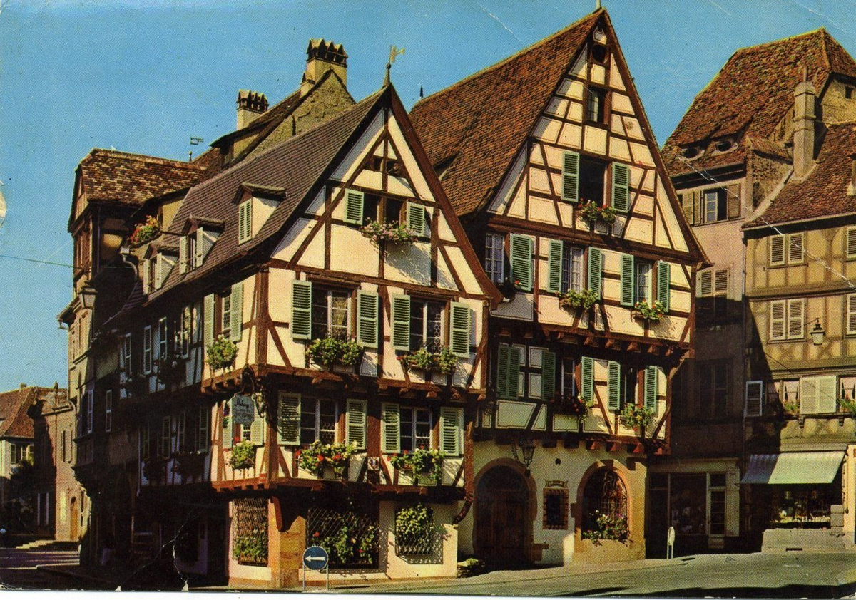 Фахверковые дома в Германии 15 век