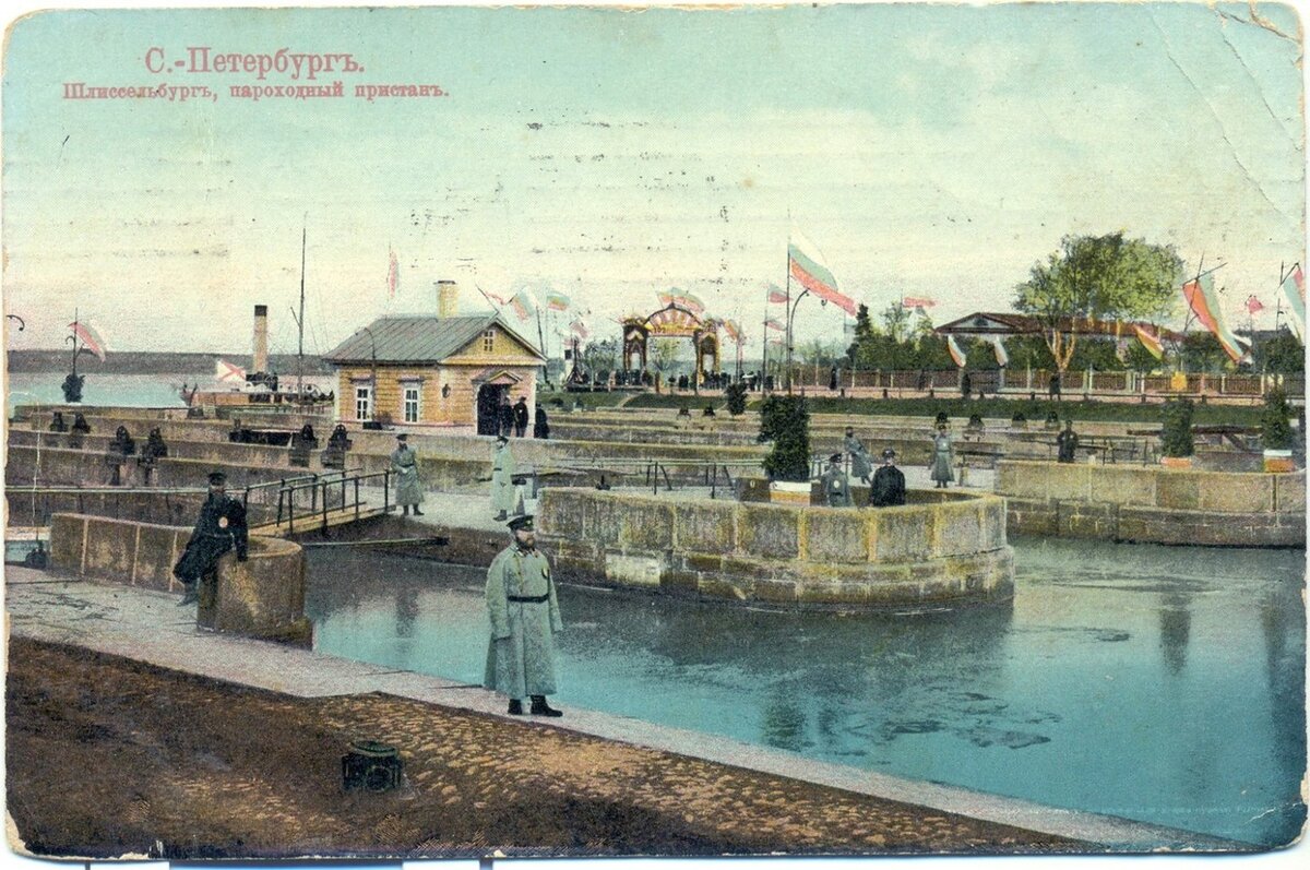 Шлюзы в Шлиссельбурге