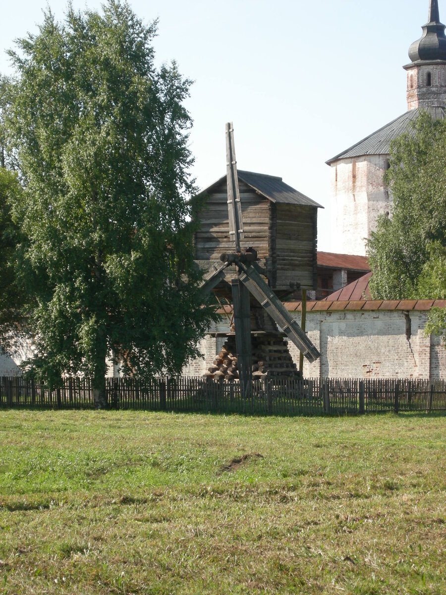 Ветреная мельница Кирилло-Белозерский монастырь