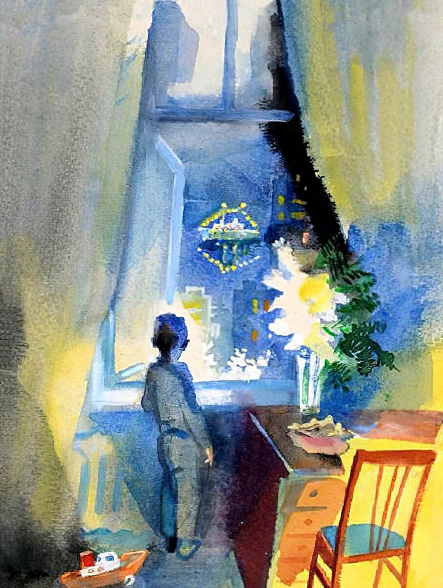 Юрий Стефанович Тризна (1939 — 1991) «Вечер»