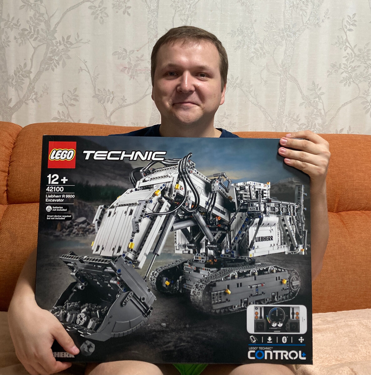 Lego technic 2024 42100 liebherr