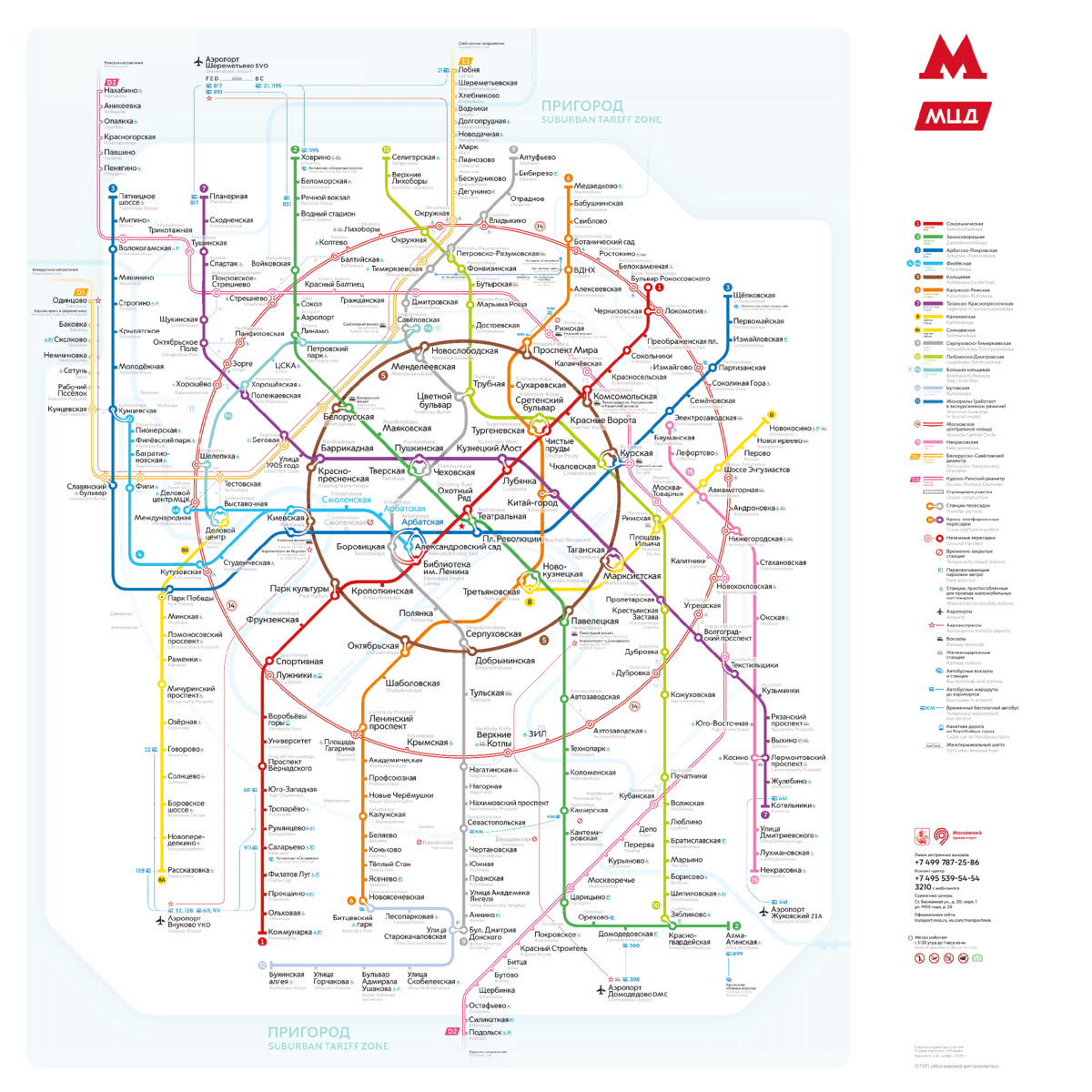 Схема на начало 2021 года.