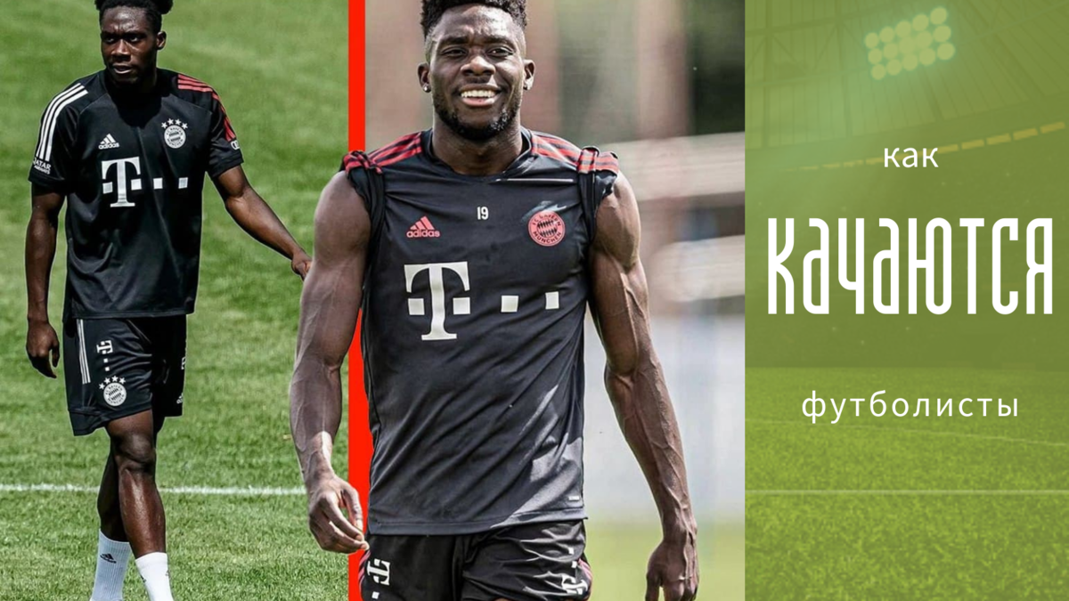 Топ 5 самых накаченных футболистов