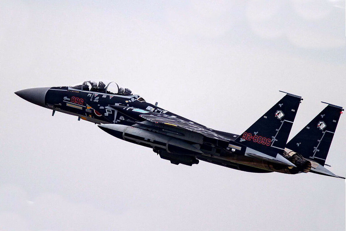 Mitsubishi F-15DJ. Источник Twitter