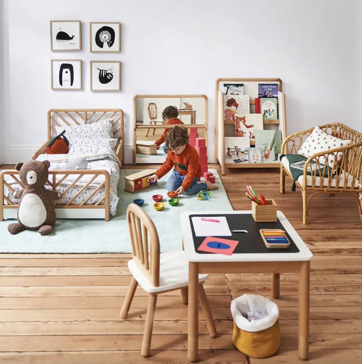 Комната Монтессори