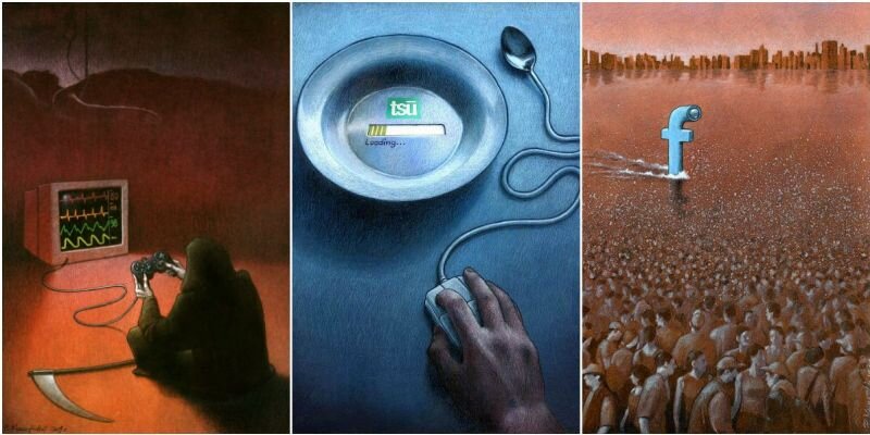 Соц. сети захватили всех и вся.