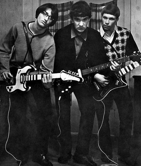 Градский крайний слева, группа "Славяне" 1965 г. Фото из общедоступных источников.