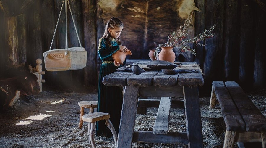 Девочка в парке «Викинг» / Фото со страницы парка в ВКонтакте