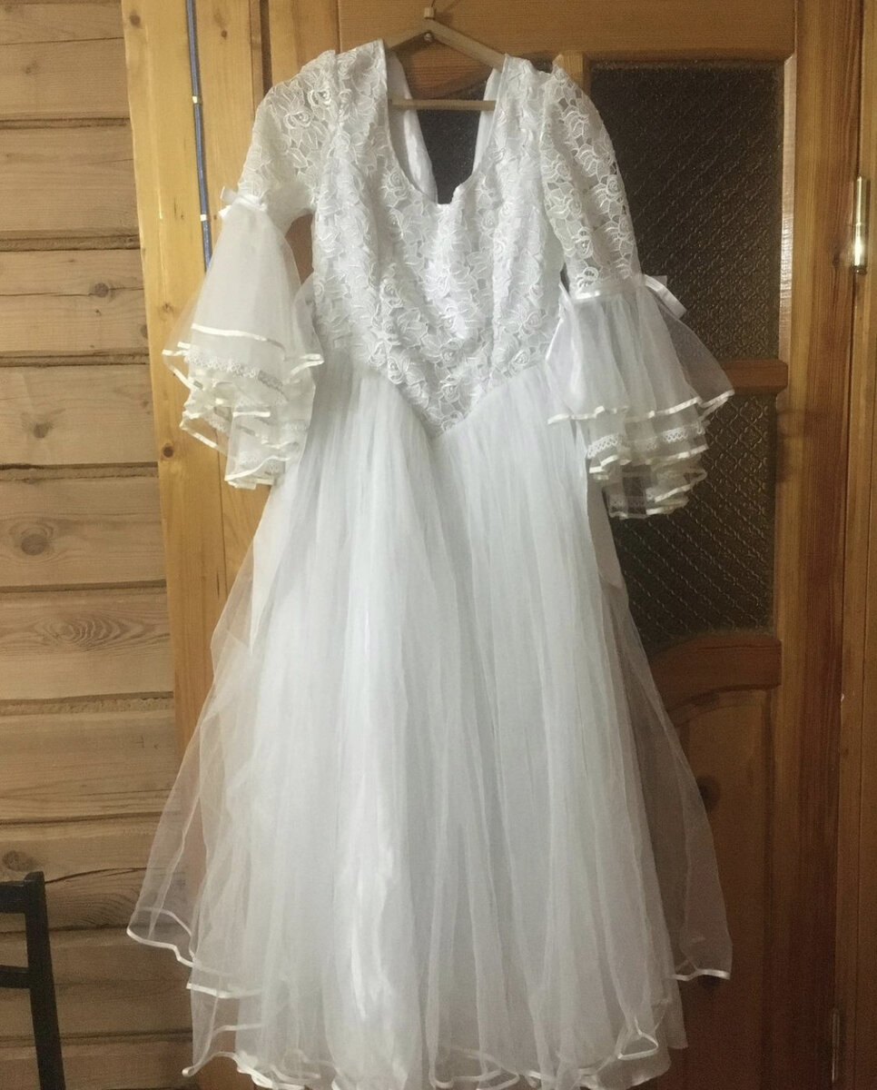 Свадебное платье сестры моего мужа