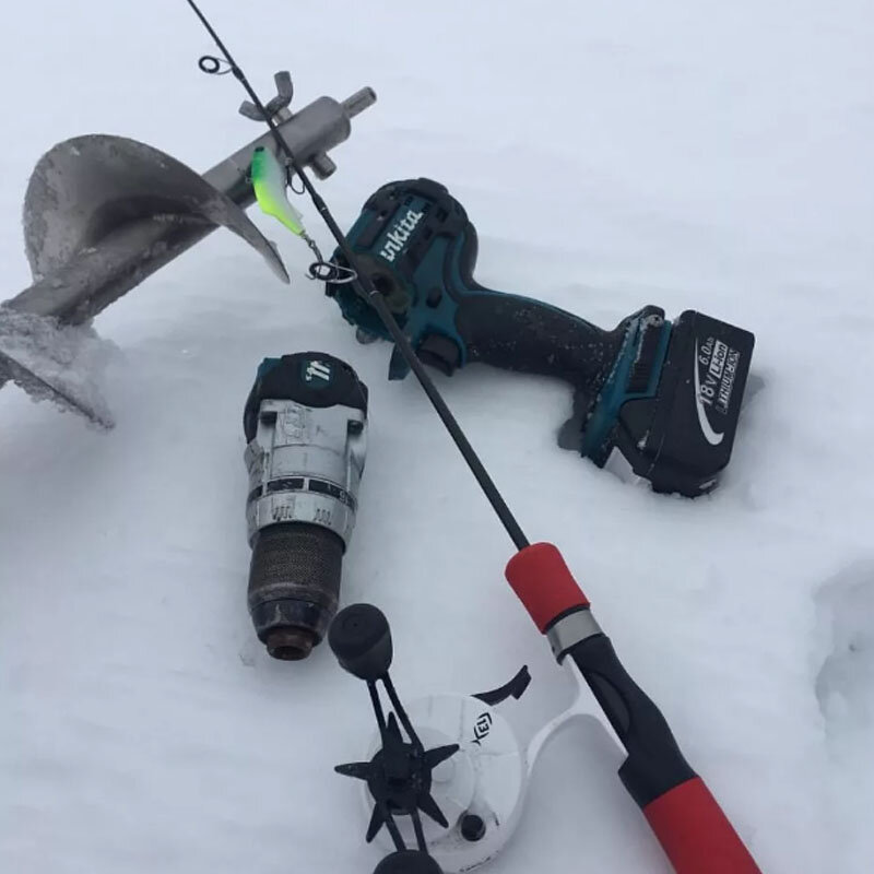 Ледоруб для зимней рыбалки под шуруповерт - выбор лучших моделей и советы по использованию