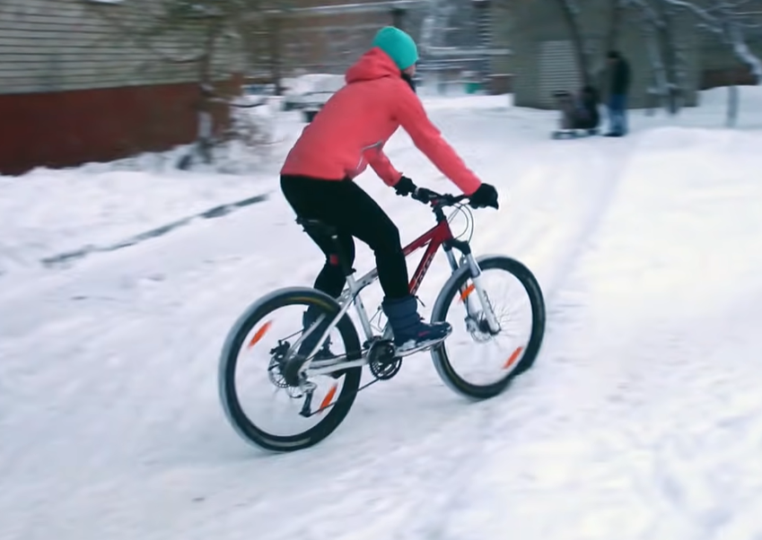 Зимний велосипед Мурманск