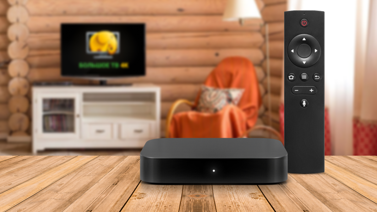 Смарт-приставка Большое ТВ на даче