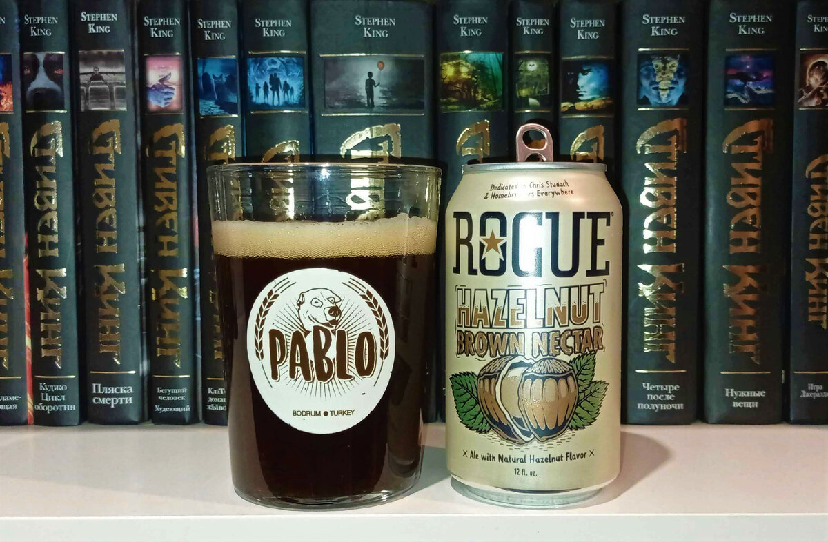 «Hazelnut Brown Nectar» в стакане. Фото автора