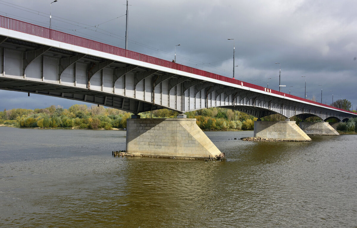 © Адриан Грыцук / CC BY-SA 3.0 PL (Современный Шленско-Домбровский мост ч/з Вислу)