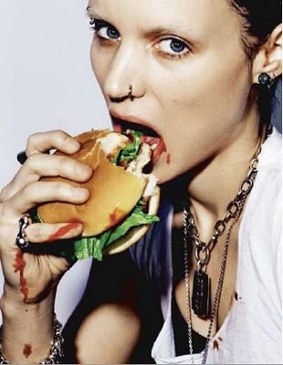 Руни Мара в образе Лисбет Саландер в фотосессии для журнала GRAZIA FRANCE (январь 2012)