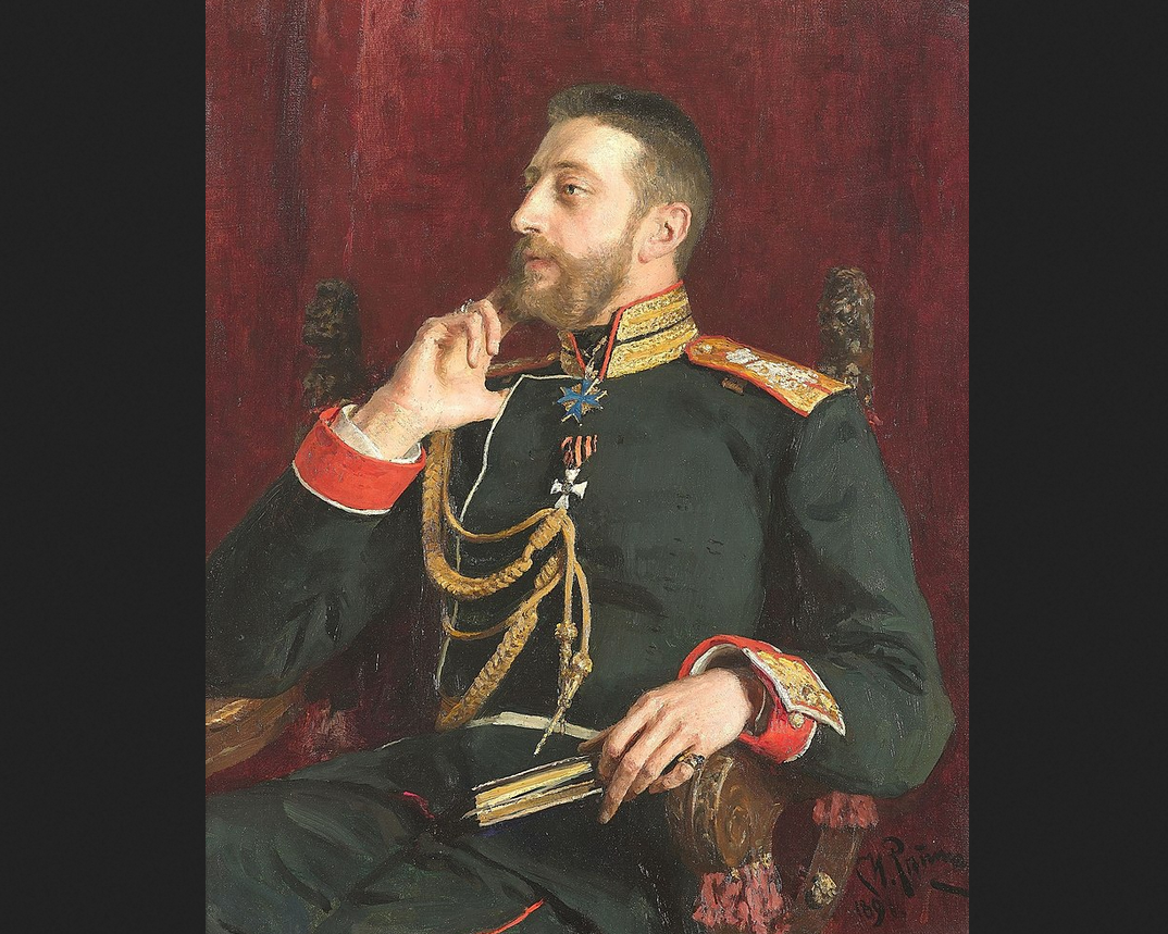 Илья Репин. "Портрет великого князя Константина Константиновича"
