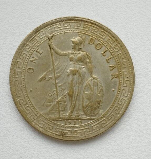 Торговый доллар 1930 года Великобритания.