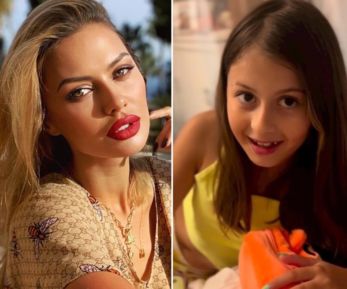     «Анджелина, тебе не рано?»: Викторию Бону рассердила 10-летняя дочь с накрашенными губами