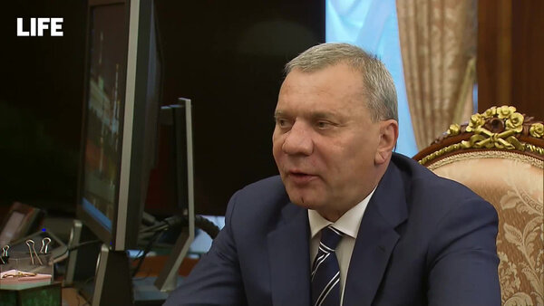 Борисов сообщил Путину о выходе России из проекта МКС после 2024 года. Видео © LIFE