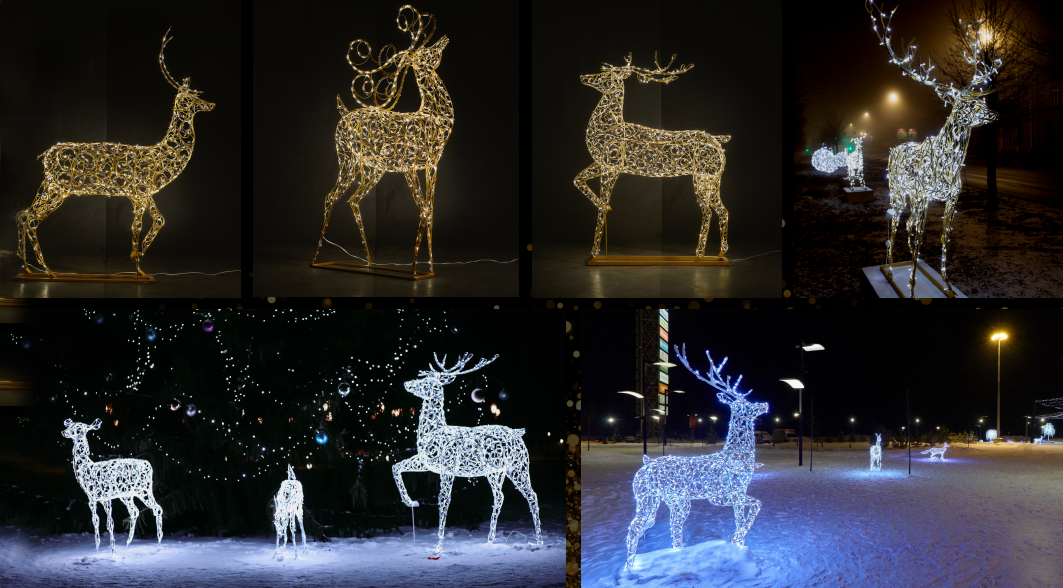 Фигуры изготовленные ООО "Сад Радости" 