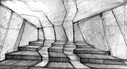 Эскиз зрительного зала