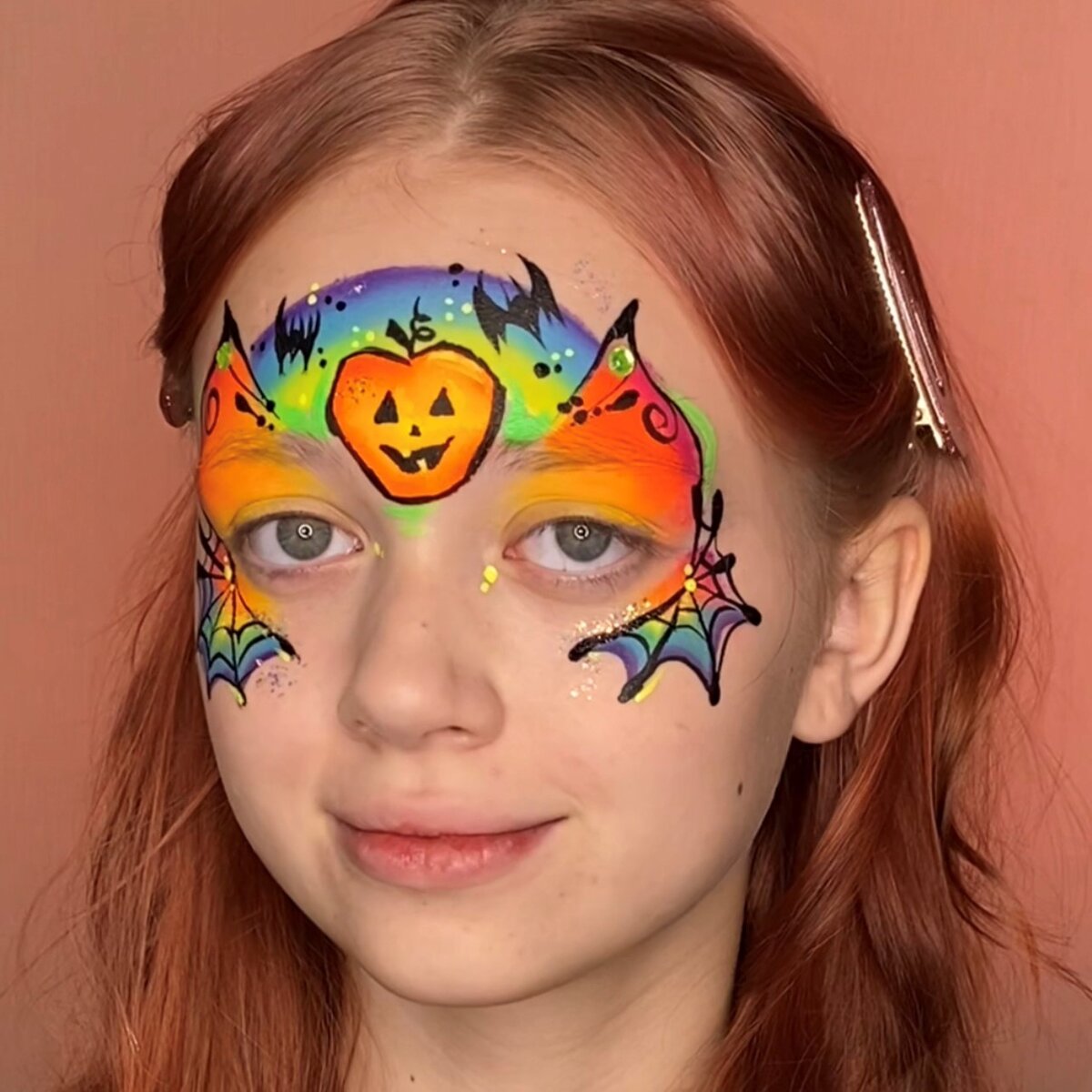 Аквагрим на Halloween для детей