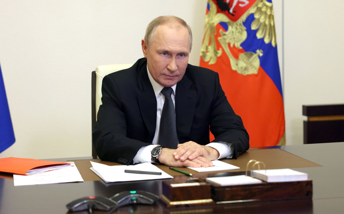 Президент РФ Владимир Путин провел заседание Совбеза РФ // Sputnik / Сергей Ильин