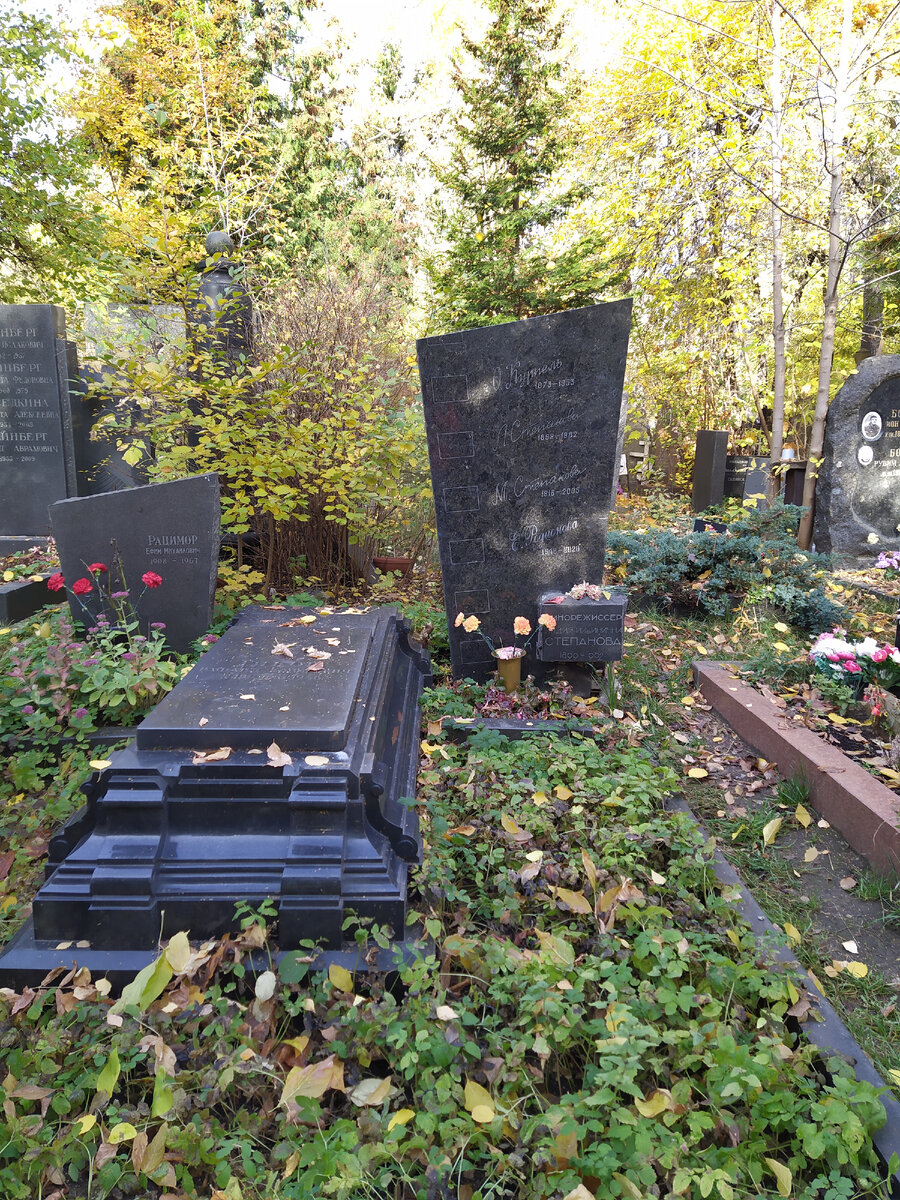 Легендарные женщины похороненные на Новом Донском кладбище.