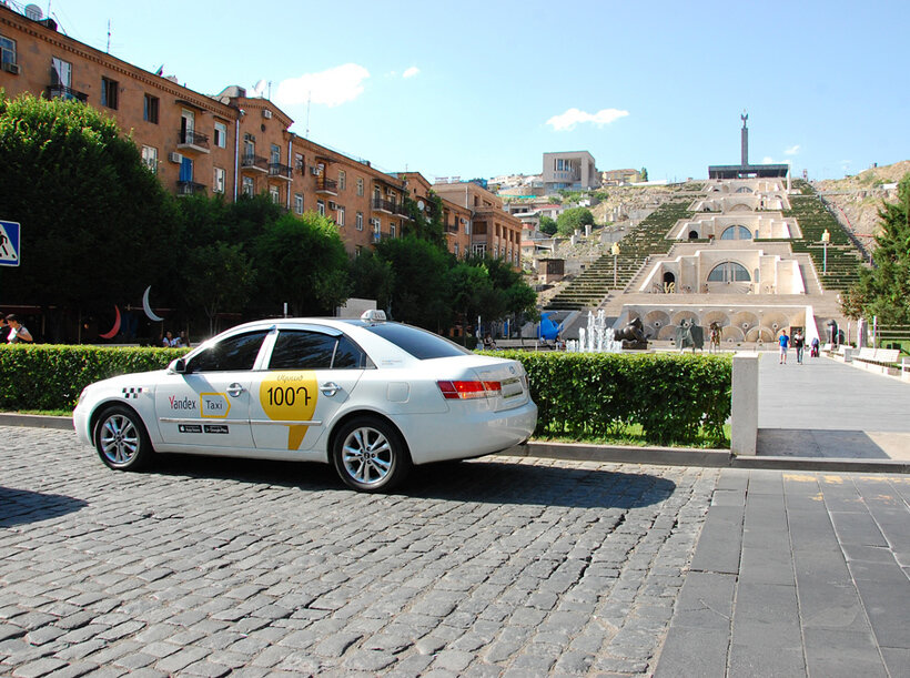 Яндекс такси в Армении