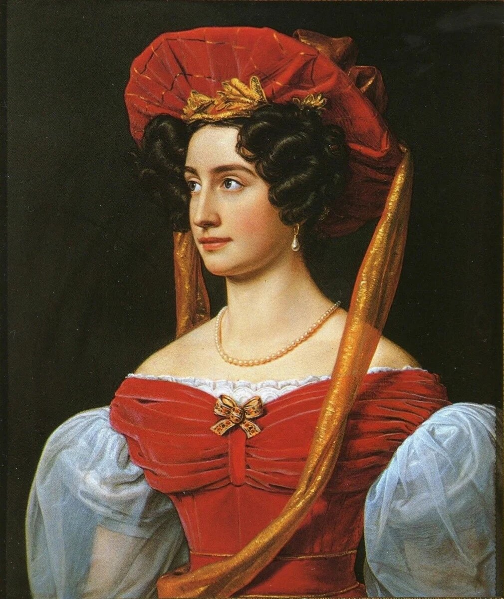 Изабелла  фон Тауффкирхен-Энгельберг. 1828 год.