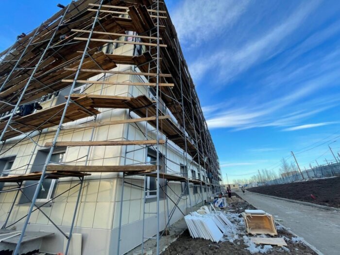 Фото: правительство Забайкальского края. Строительство школы 