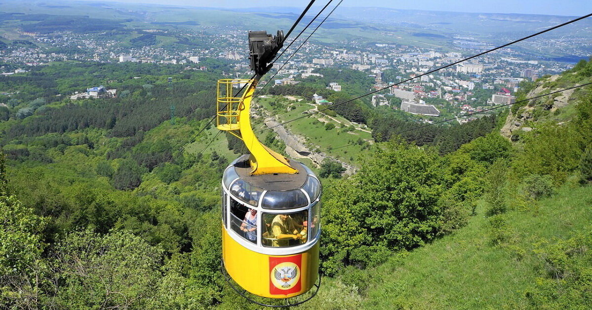 Канатная дорога в Кисловодске