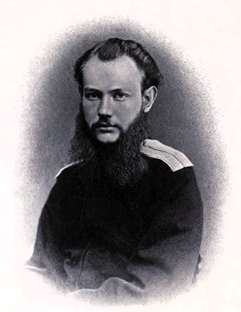 Пётр Алексеевич Кропоткин в 1864 году (русский революционер-анархист, географ и геоморфолог).
