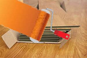 чем покрасить ламинат