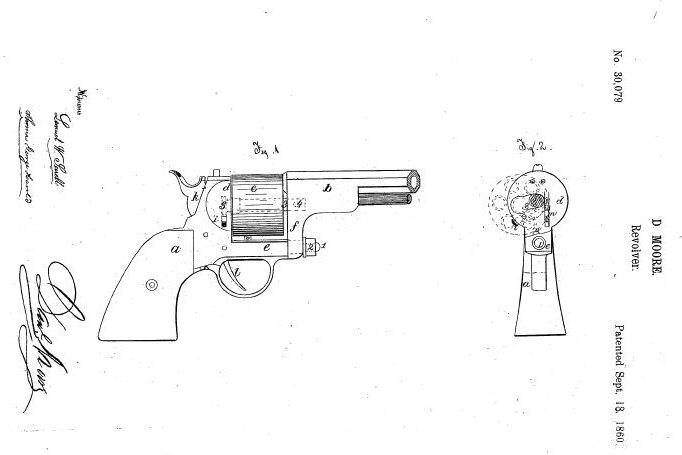 Рисунок из патента 30,079 от 18 сентября 1860 года.