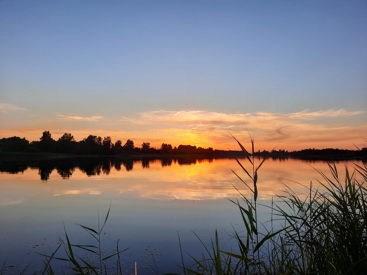 Закат - самое время для клёва.
Фото автора