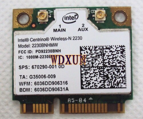 Bluetooth+wi-fi адаптер intel 7260hmw.bn