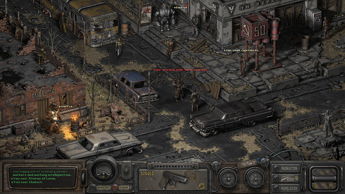 Вот как выглядят первые части игры Fallout