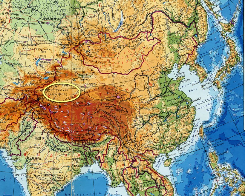 Пустыня Такла Макан на карте. Пустыня Такла-Макан на карте Китая. Пустыня такл-Макин на карте.