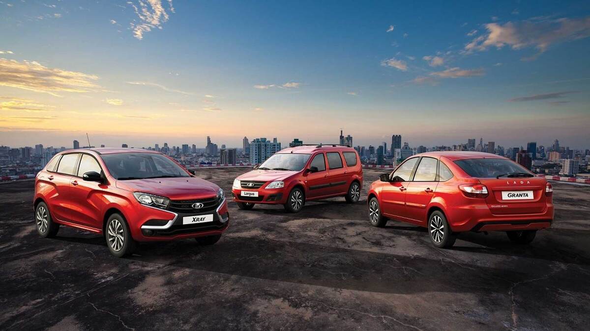Lada Xray, Lada Largus, Lada granta 