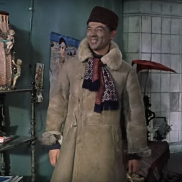 Стоп-кадр из кинофильма "Джентльмены удачи"