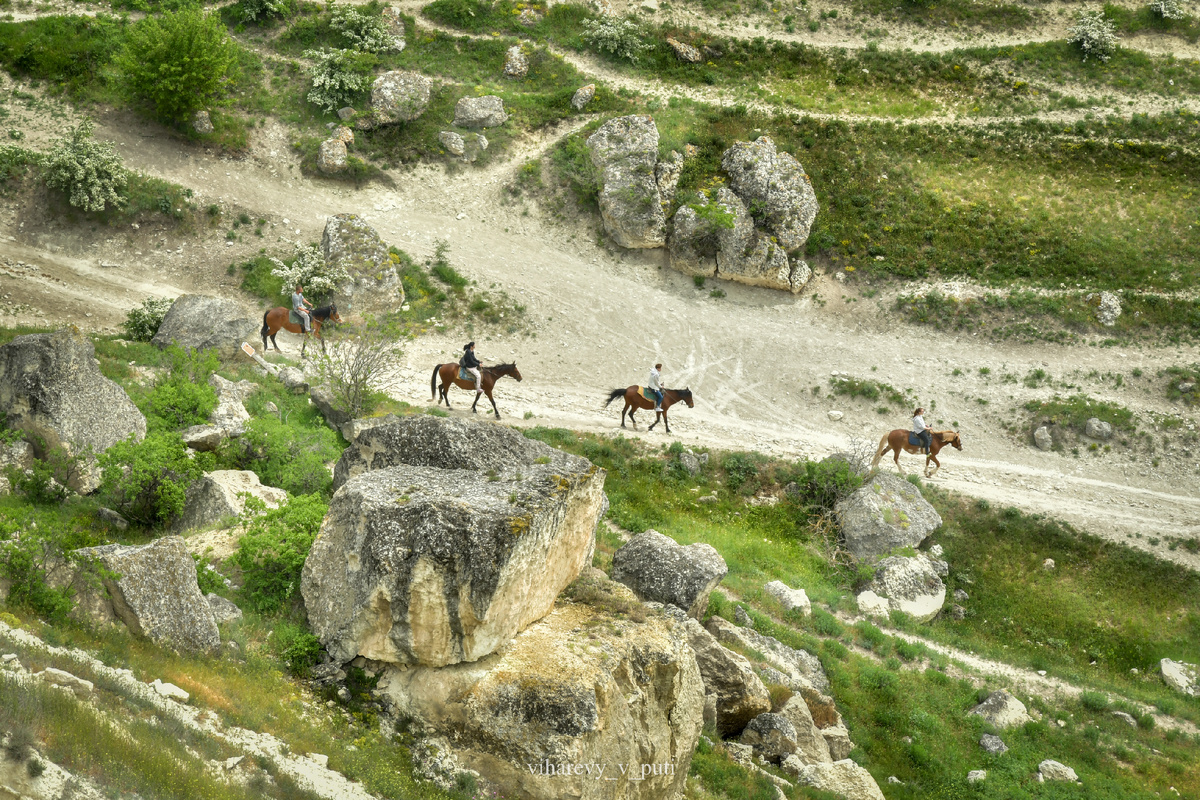 Вот они, горные тропы, которыми мы шагали (фото - автора)