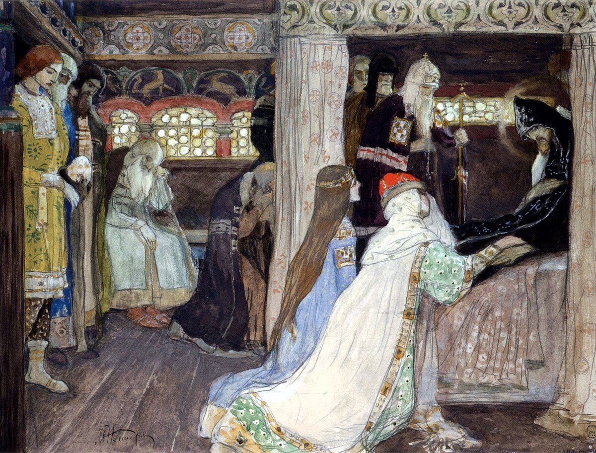 Михаил Нестеров 1862-1942. Кончина благоверного князя Александра Невского